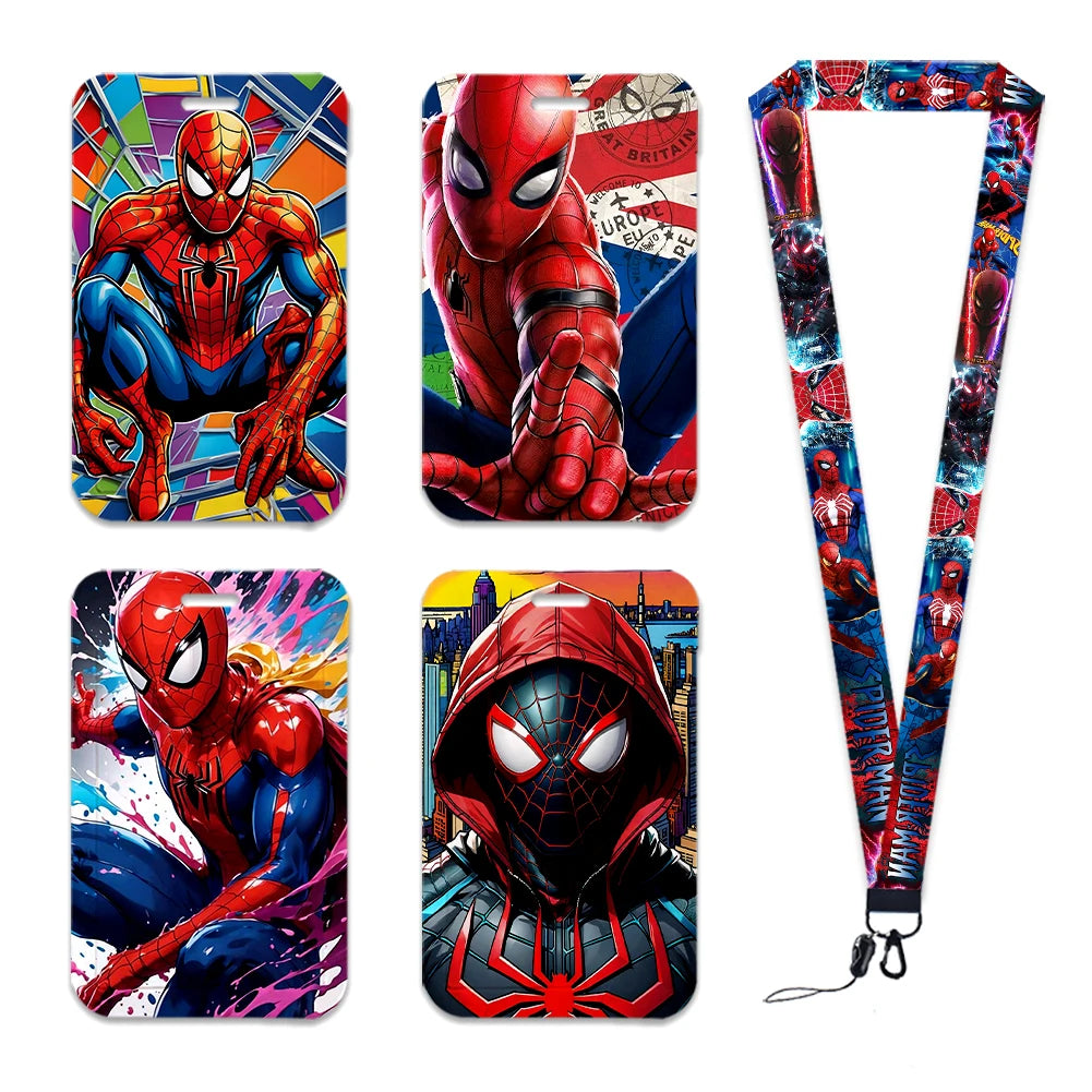 Porte Carte Spider-Man sur une Toile