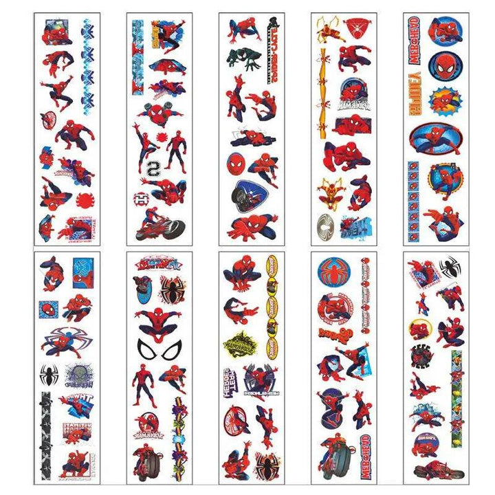 Tatouages Spider-Man pour Enfant