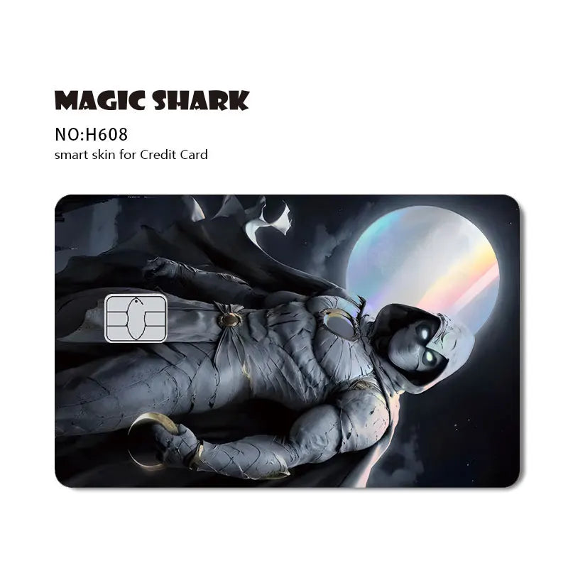 Autocollant de Carte Bancaire Spider-Man et Symbiote