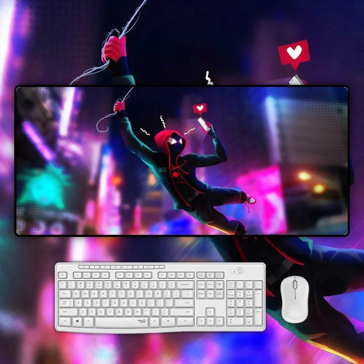 Tapis de Souris Spider-Man Miles Morales en Swing