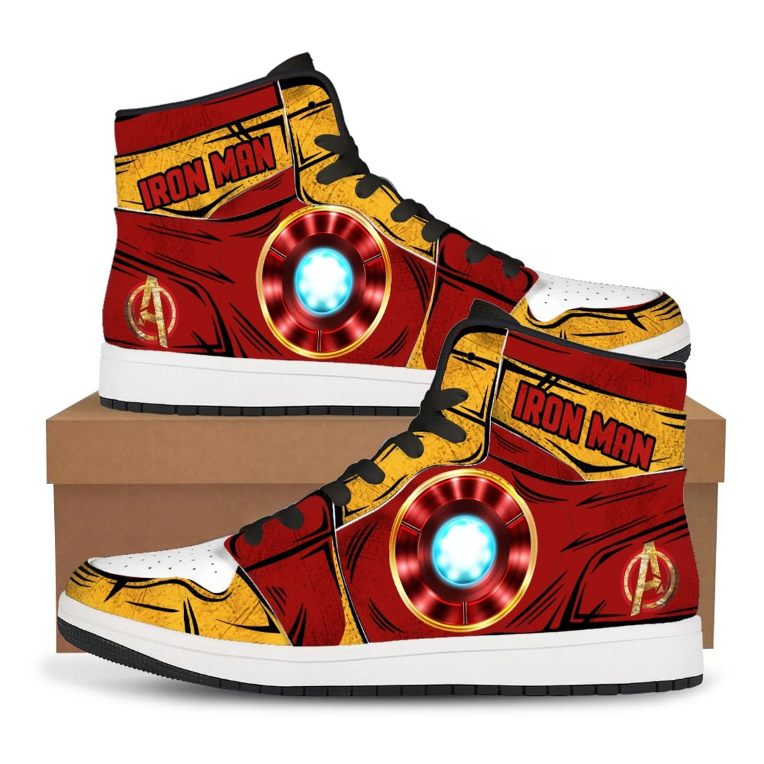 Basket Montante Spider-Man - Effet Tag