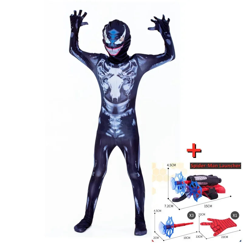 Pack Déguisement Iron Spider-Man Enfant avec Lance Toile