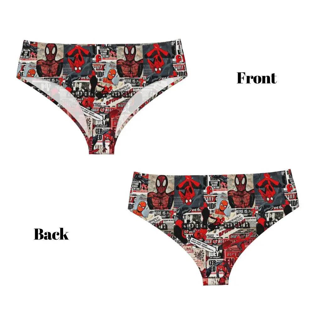 Culotte Spider-Man Noir et Blanc Retro