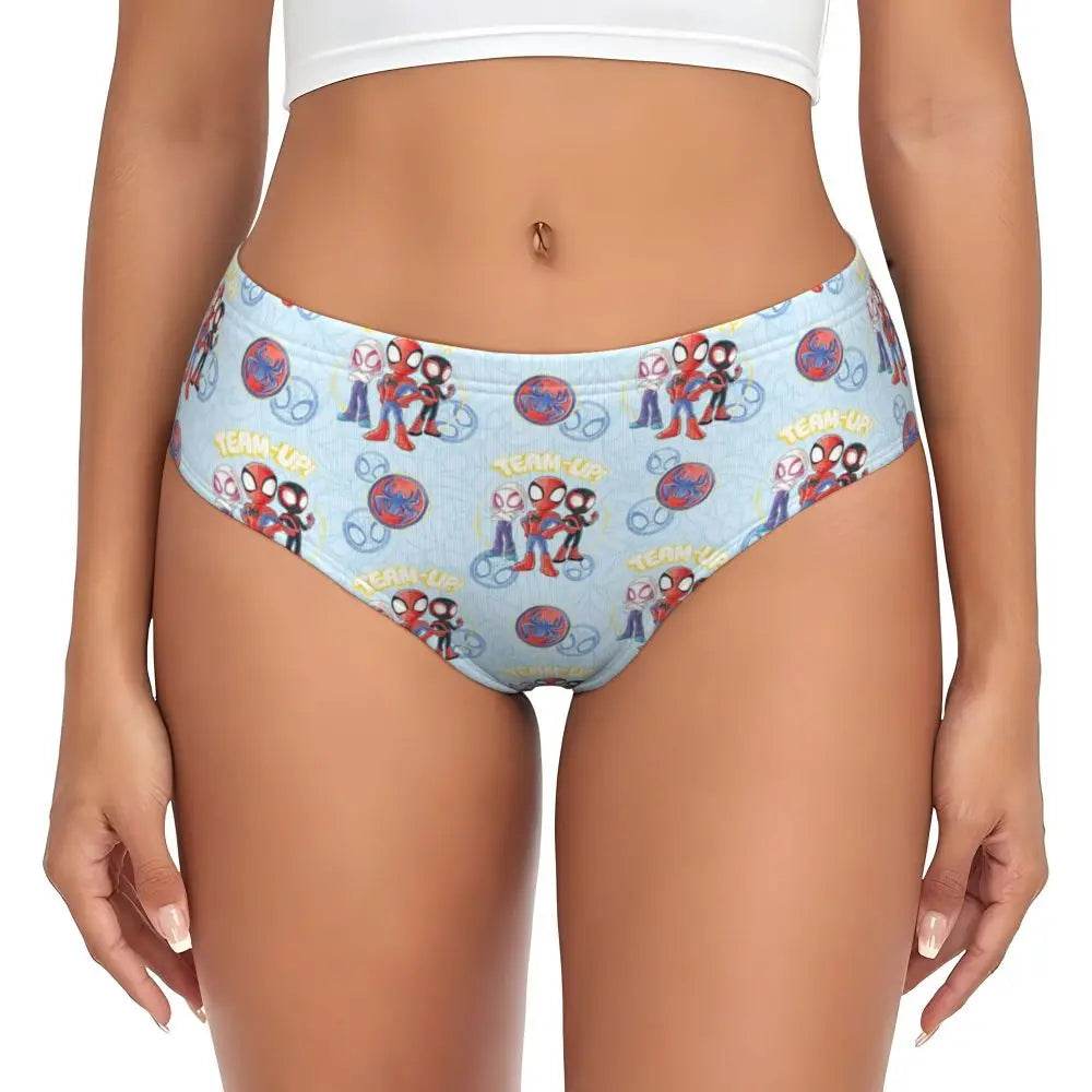 Culotte Spider-Man Noir et Blanc Retro