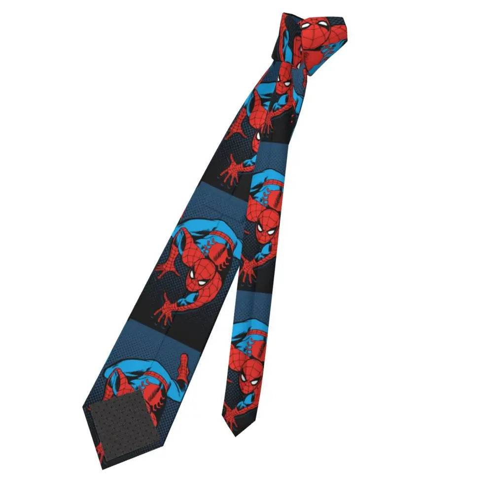 Cravate Spider-Man Logo Araignée