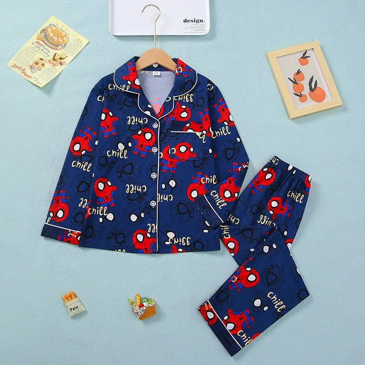 Ensemble Pyjama Spider-Man Chemisier de Nuit