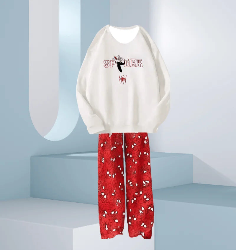 Pyjama Spider-Man d'Hiver pour Couple