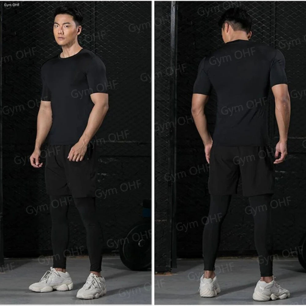 Pack Complet de Compression Spider-Man (Gilet-T-shirt-legging-short)