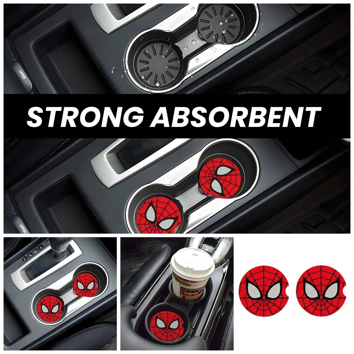 Dessous de Verre Spider-Man Noir