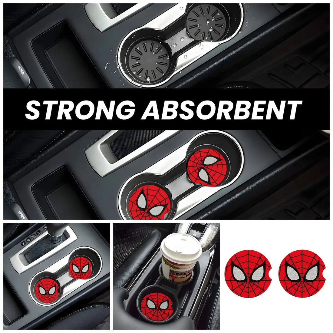 Dessous de Verre Spider-Man Noir