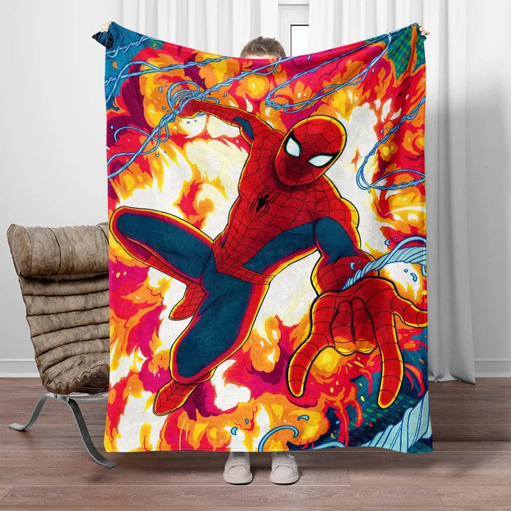 Couverture Plaid Dessin Animé Marvel Spider-Man