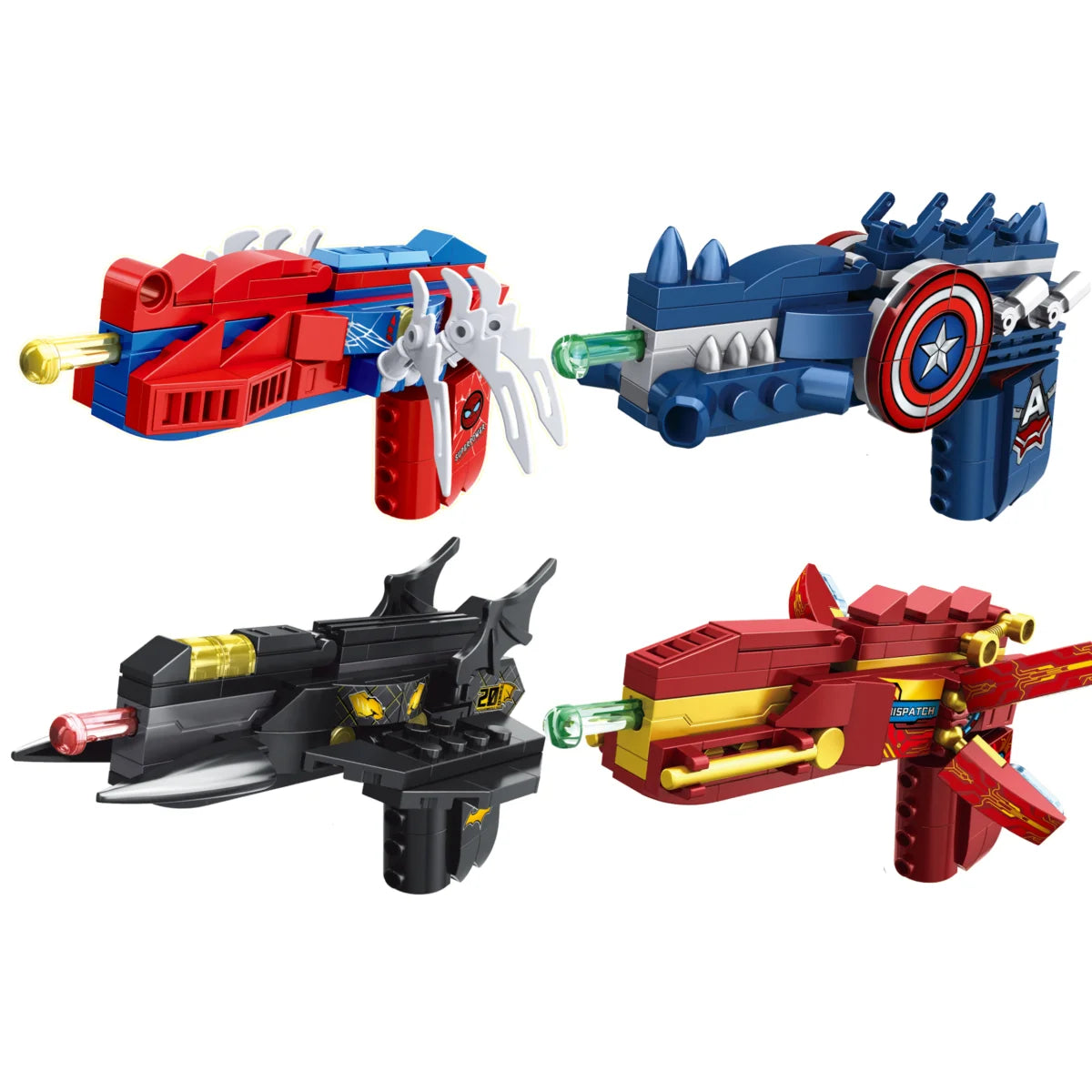 Jouet Bloc de Construction Spider-Man Voiture-Quad