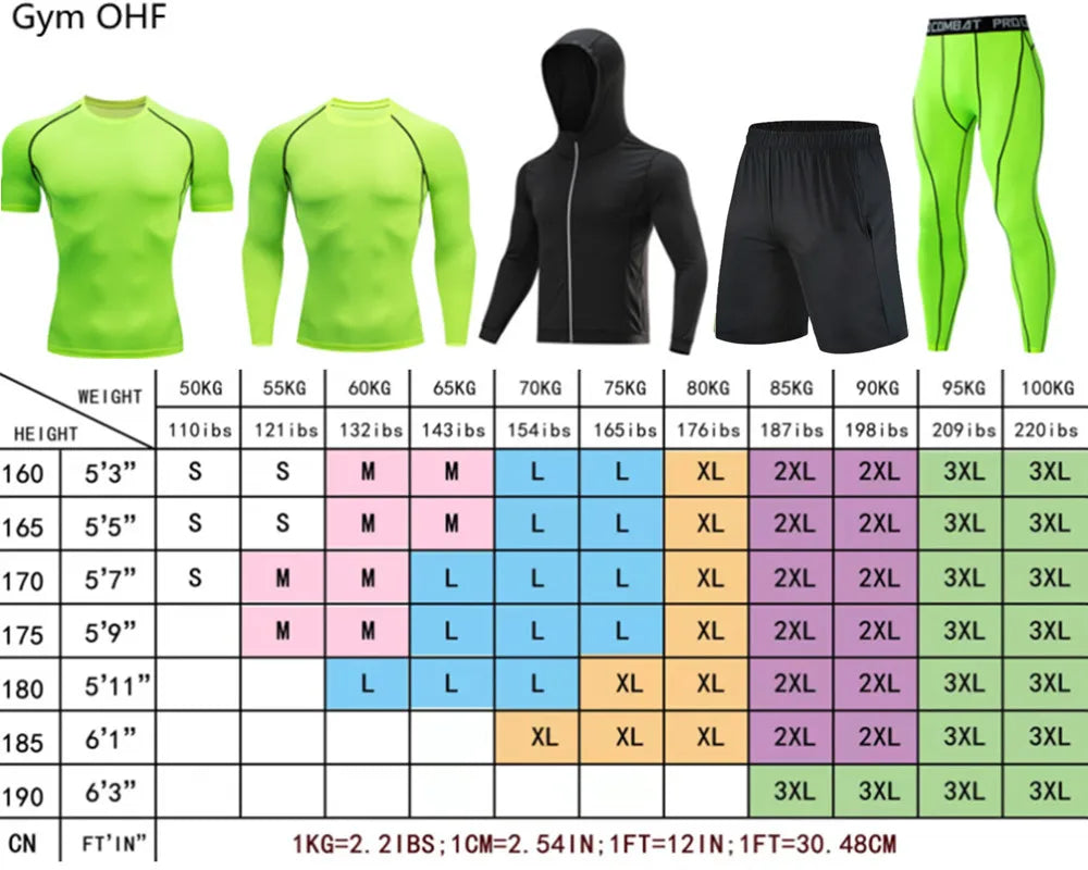 Pack Complet de Sport Spider-Man (Short / T-Shirt / T-shirt Manche Longue / Gilet / Legging)