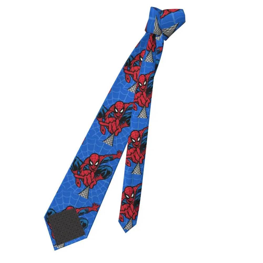 Cravate Spider-Man Logo Araignée