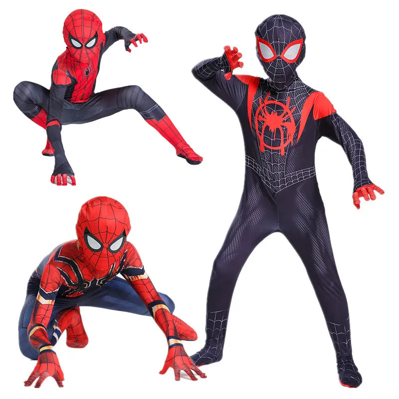 Pack Déguisement Iron Spider-Man Enfant avec Lance Toile