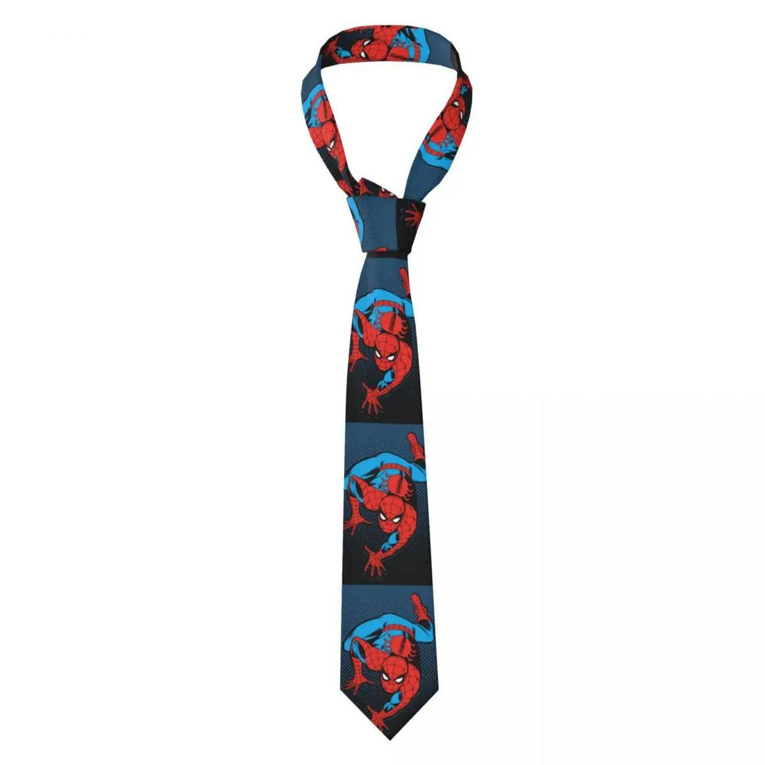 Cravate Spider-Man Blanche et Rouge