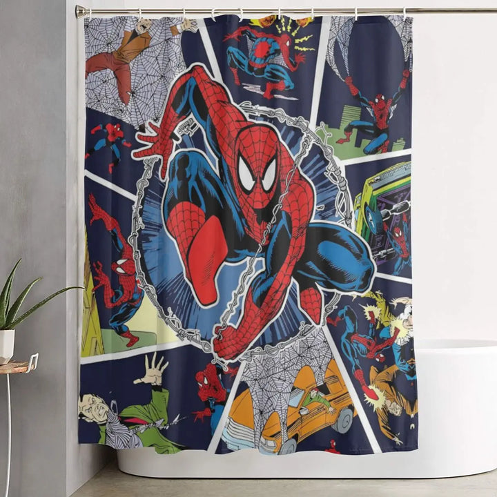 Rideau de Douche Spider-Man Dessin Animé