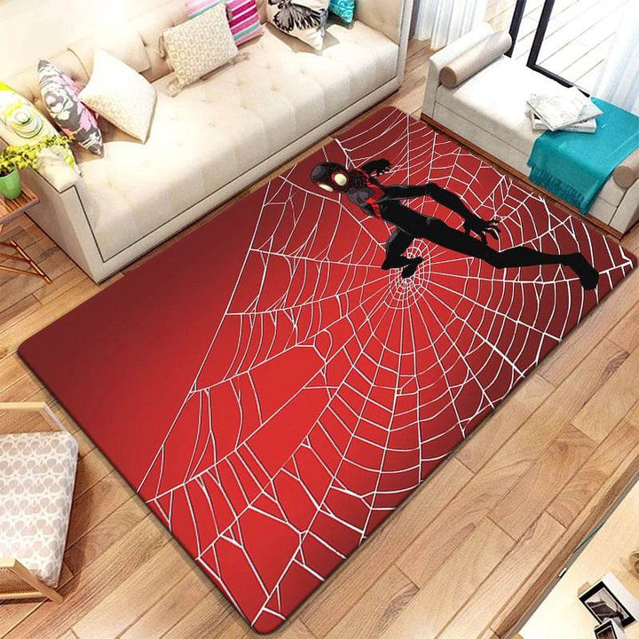 Tapis Spider-Man - Miles Morales sur une Toile