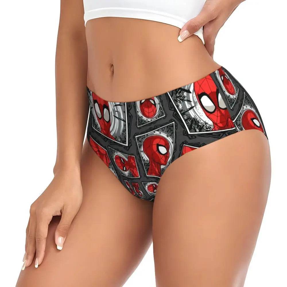 Culotte Spider-Man Noir et Blanc Retro