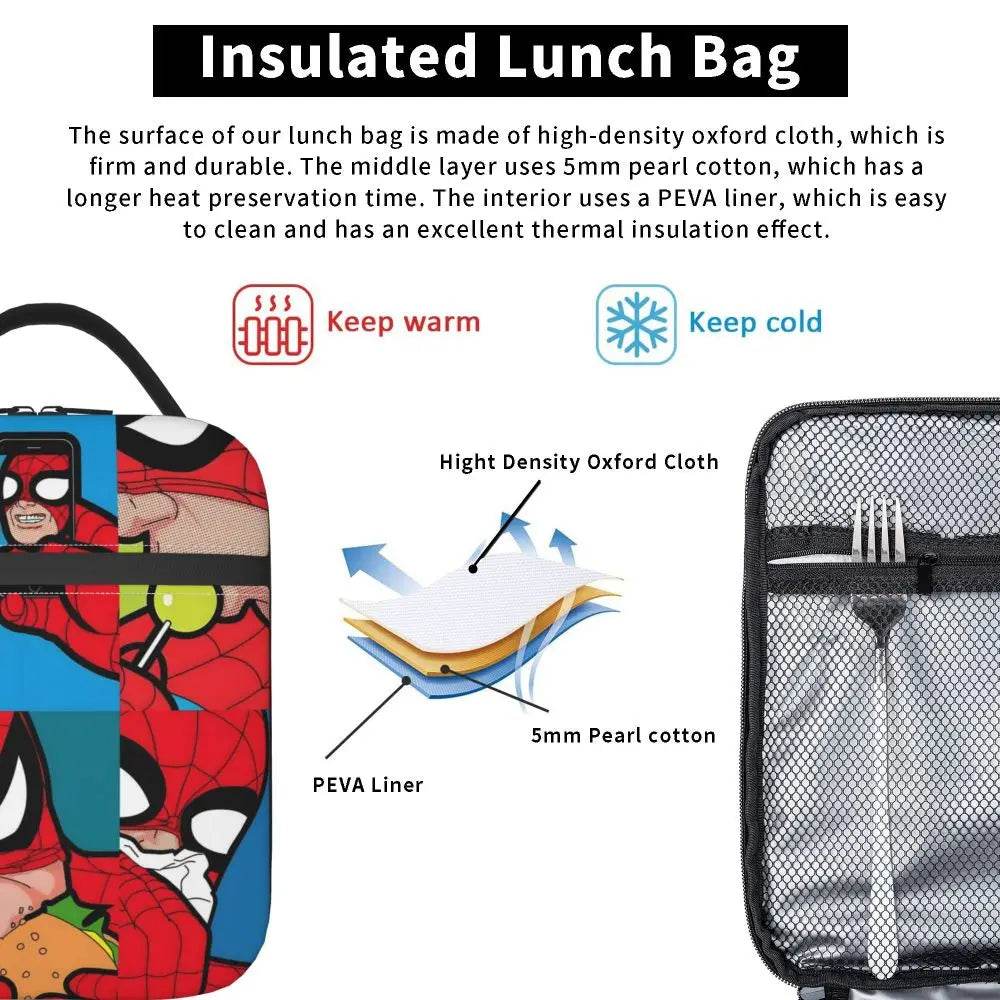 Lunch Bag Spider-Man en Selfie