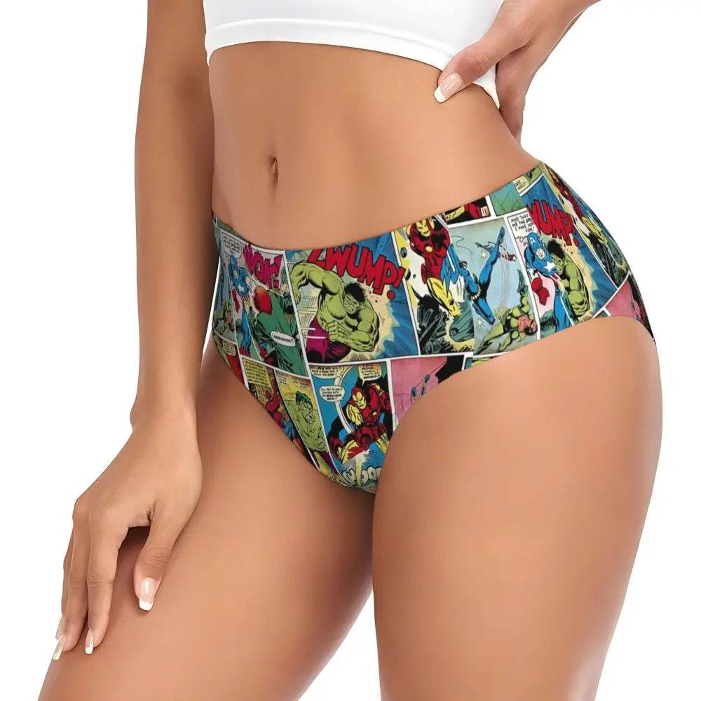 Culotte Spider-Man Noir et Blanc Retro