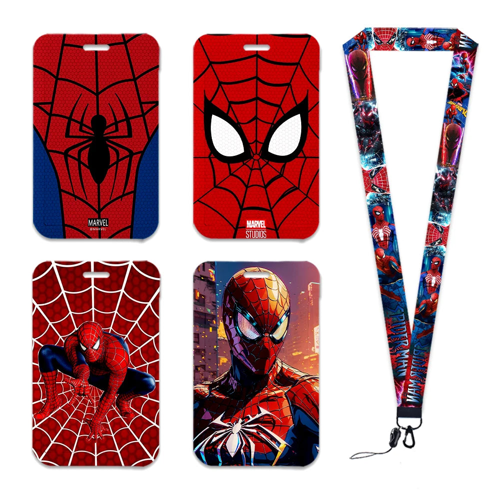 Porte Carte Spider-Man sur une Toile