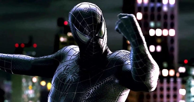 Costume noir symbiote de Spider-Man dans Spider-Man 3
