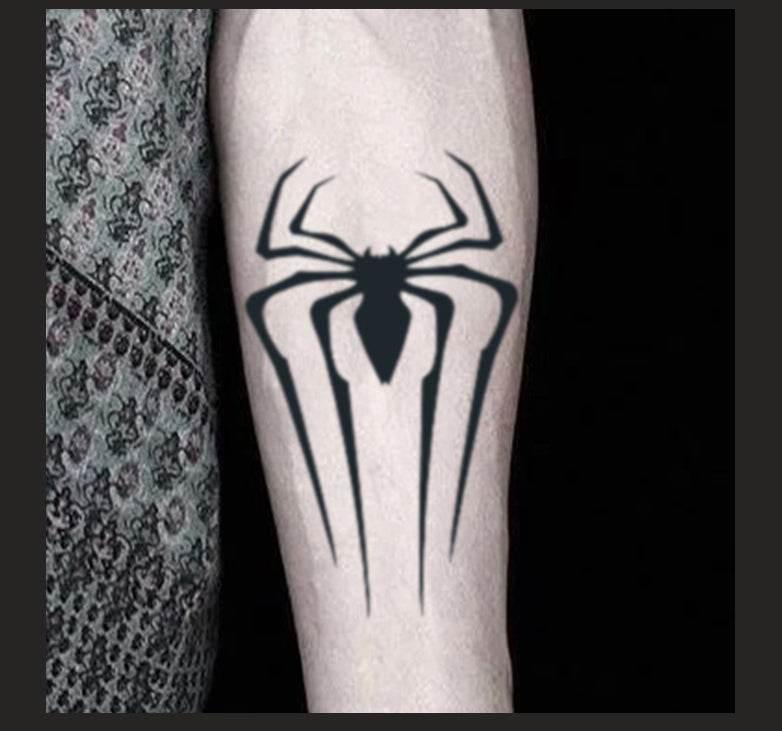 Tatouage Logo de Spider-Man Araignée